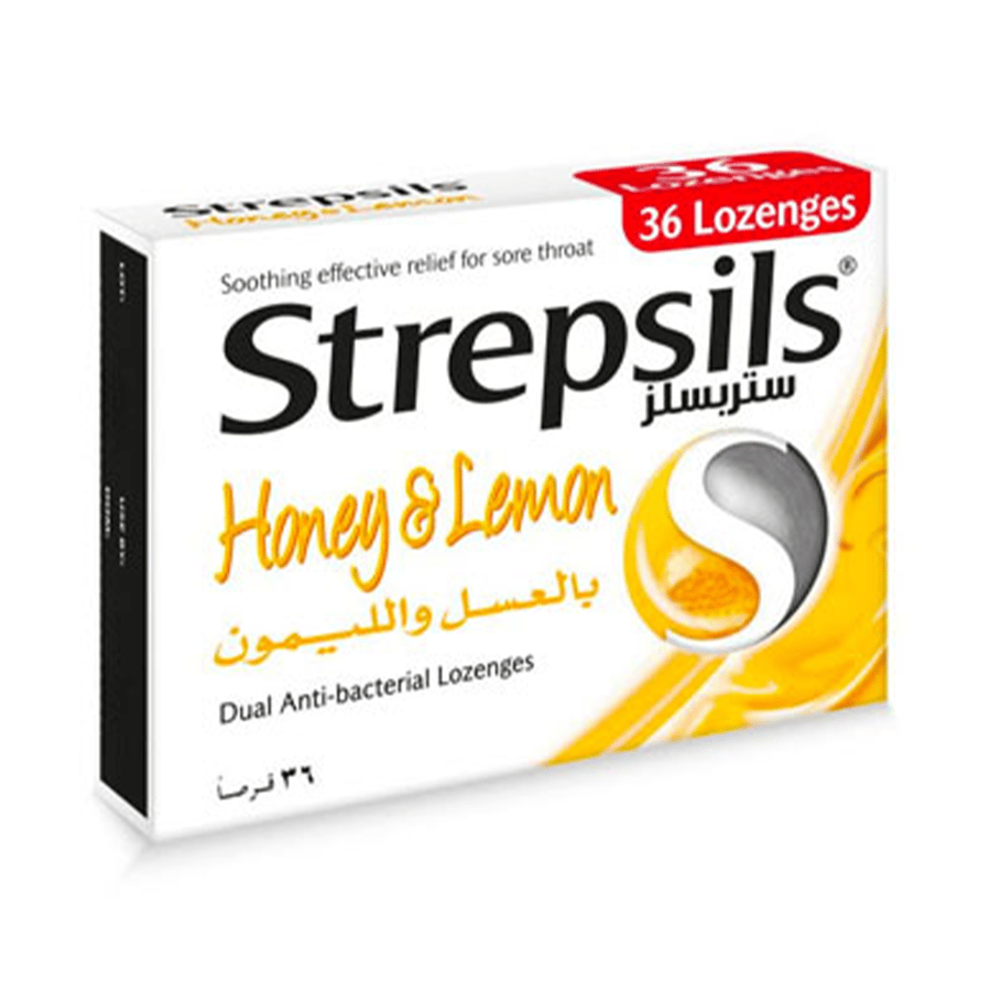 ستربسلز بالعسل والليمون 36 قرص