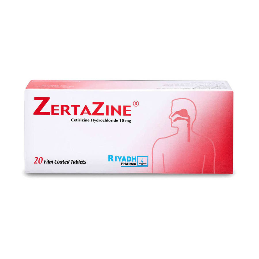 زيرتازين 10 مجم / 20 حبة