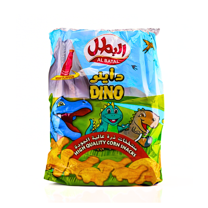 البطل داينو بطعم الكاتشب 15 جم * 20 جرام (شد)