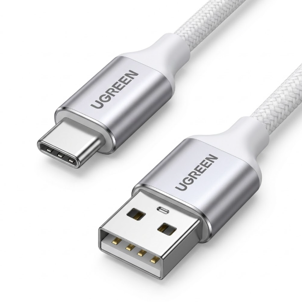سلك شاحن قماش UGREEN USB TO TYPE C 2M