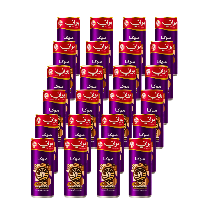 حليب بوني موكا 24 عبوة * 250 مل (كرتون)