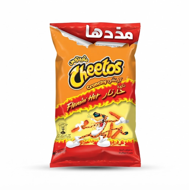 شيتوس كرنشي حار نار 115 جرام