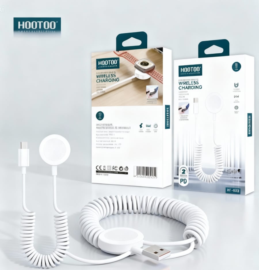 شاحن ساعه وايرلس HOOTOO