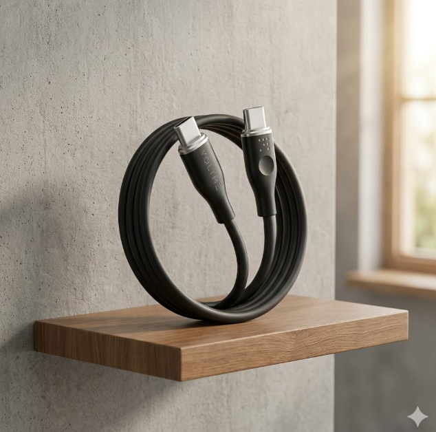 سلك شاحن VOLTME 60W 1.8M TYPE C TO TYPE C