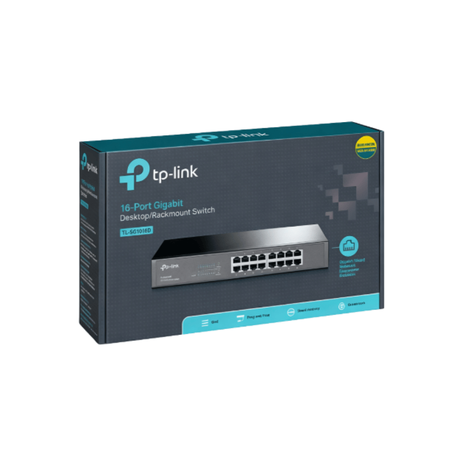 سويتش TPLINK 16 PROT GIGA TL-SG1016D