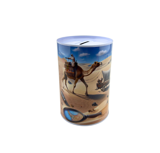 حصالة اطفال معدن صغير 0563*