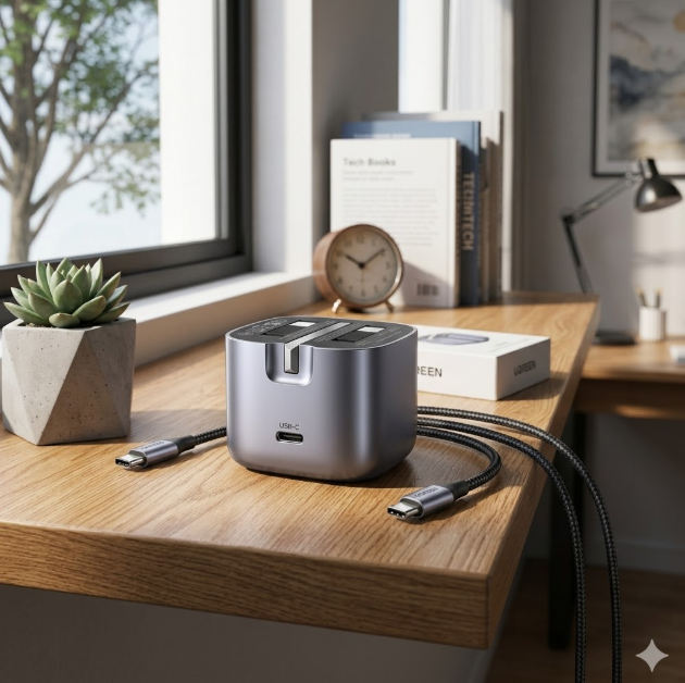 شاحن UGREEN 30W CABLE NEXODE 25114