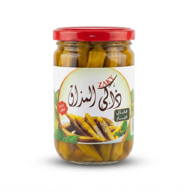 مخلل خيار زاكي المذاق 660ج