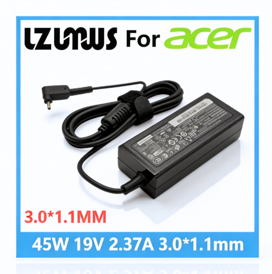 شاحن لاب توب 19V-2.37A-3.0MM*1.1MM