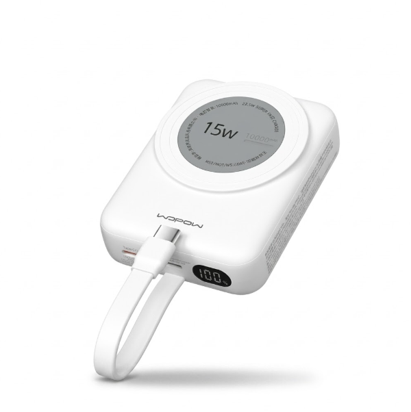 بور بانك WOPOW MAX 22.5W WIRELESS 15W  10000MAH -PW62