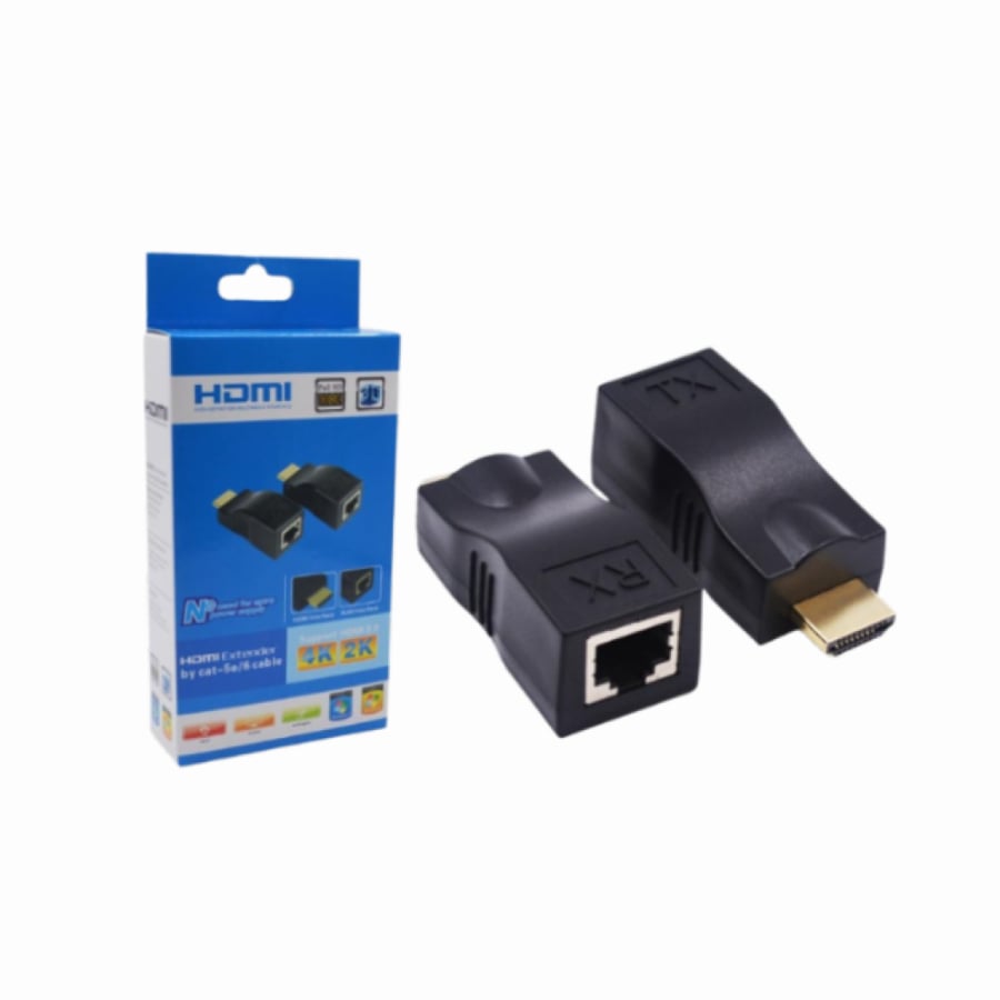 EXTENDER HDMI ETHERNET 30M 4K