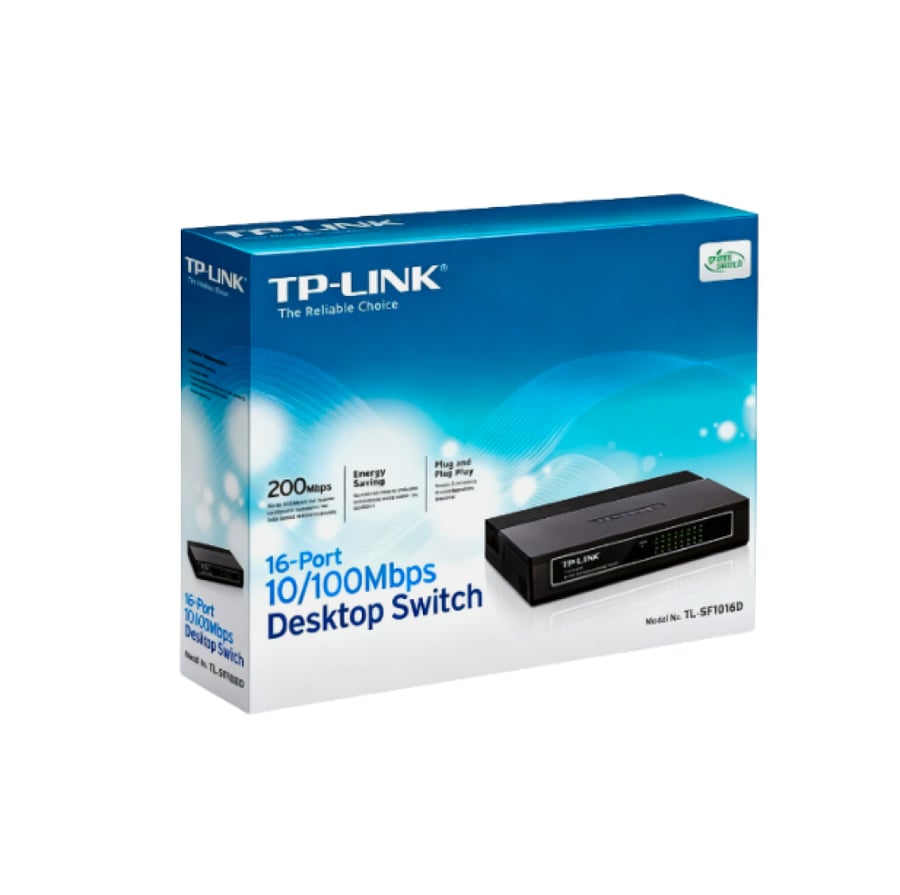 SWITCH TP LINK 16 PORT TL-SF1016D
