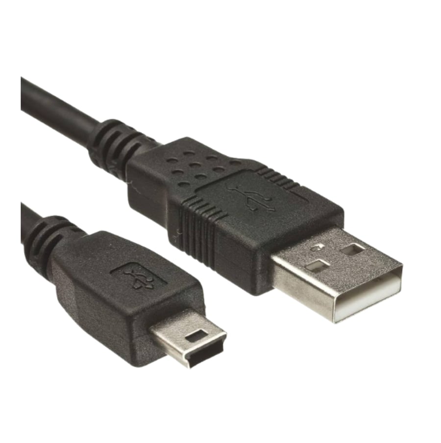 وصلة USB MALE TO MINI 5PIN 1.5M