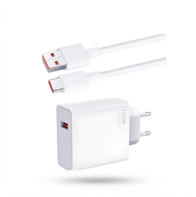 راس شاحن MI 120W WITH CABLE