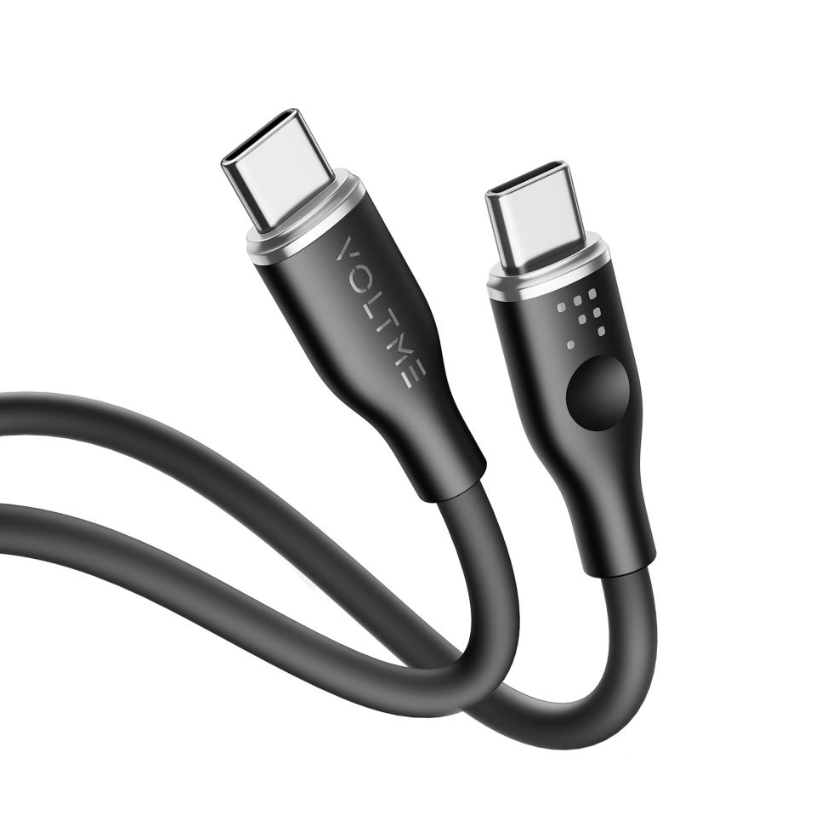 سلك شاحن VOLTME 60W 1M TYPE C TO TYPE C