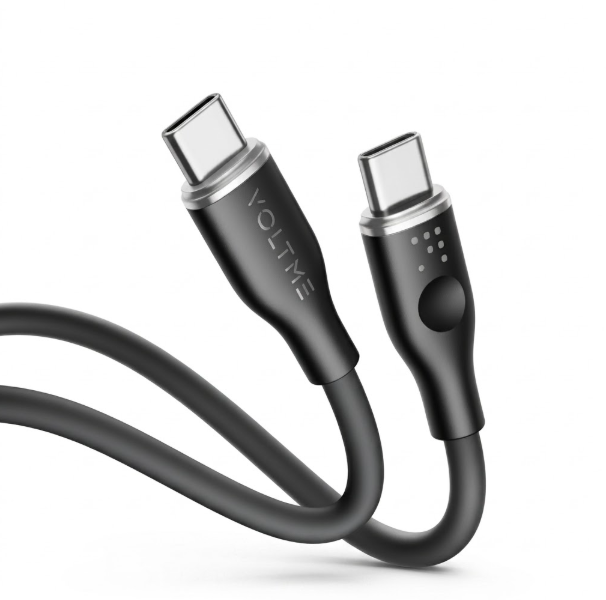 سلك شاحن VOLTME 60W 1.8M TYPE C TO TYPE C