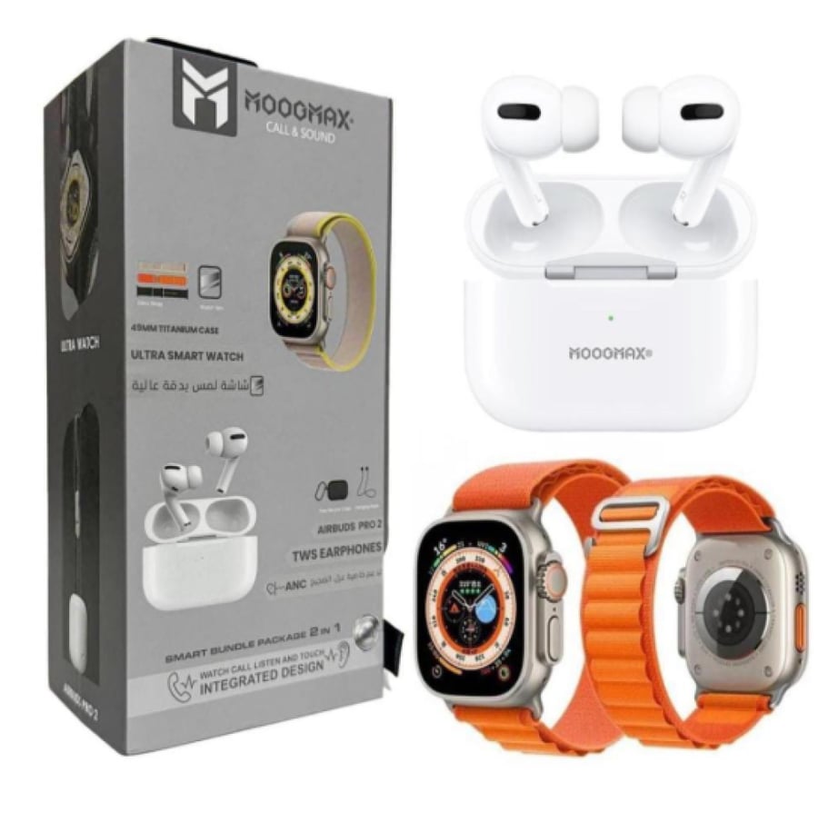 بكج MOOG MAX WATCH-EARBUDES PRO 2 MX-SW001