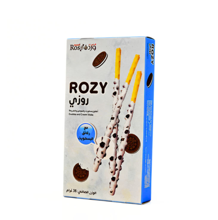 روزي اصابع شكلاته كوكيز وكريمه 36ج