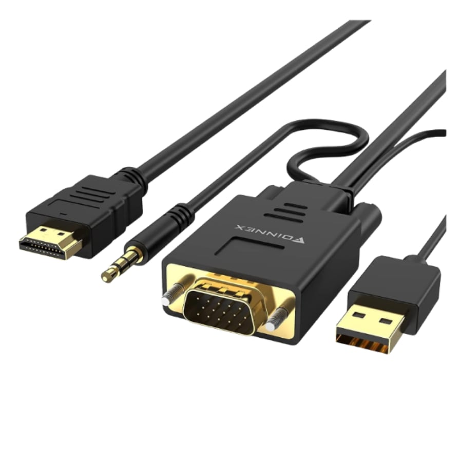 وصلة VGA TO HDMI 25CM UNICOD UCV-202