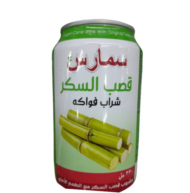 عصير قصب سكر سمارس 330مل *