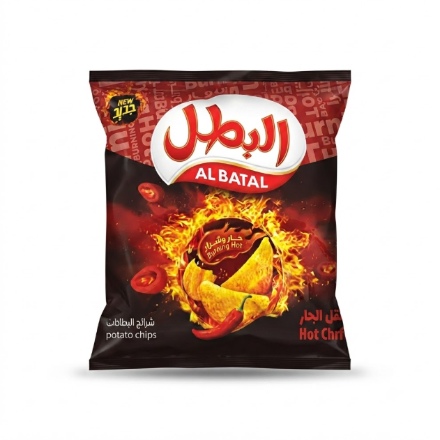 البطل بطاطس حار وشرار 12ج