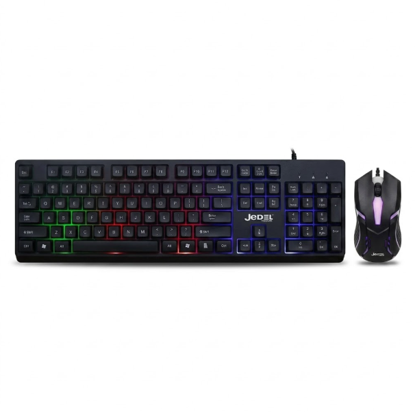 كيبورد وماوس العاب JEDEL GK106 GAMING