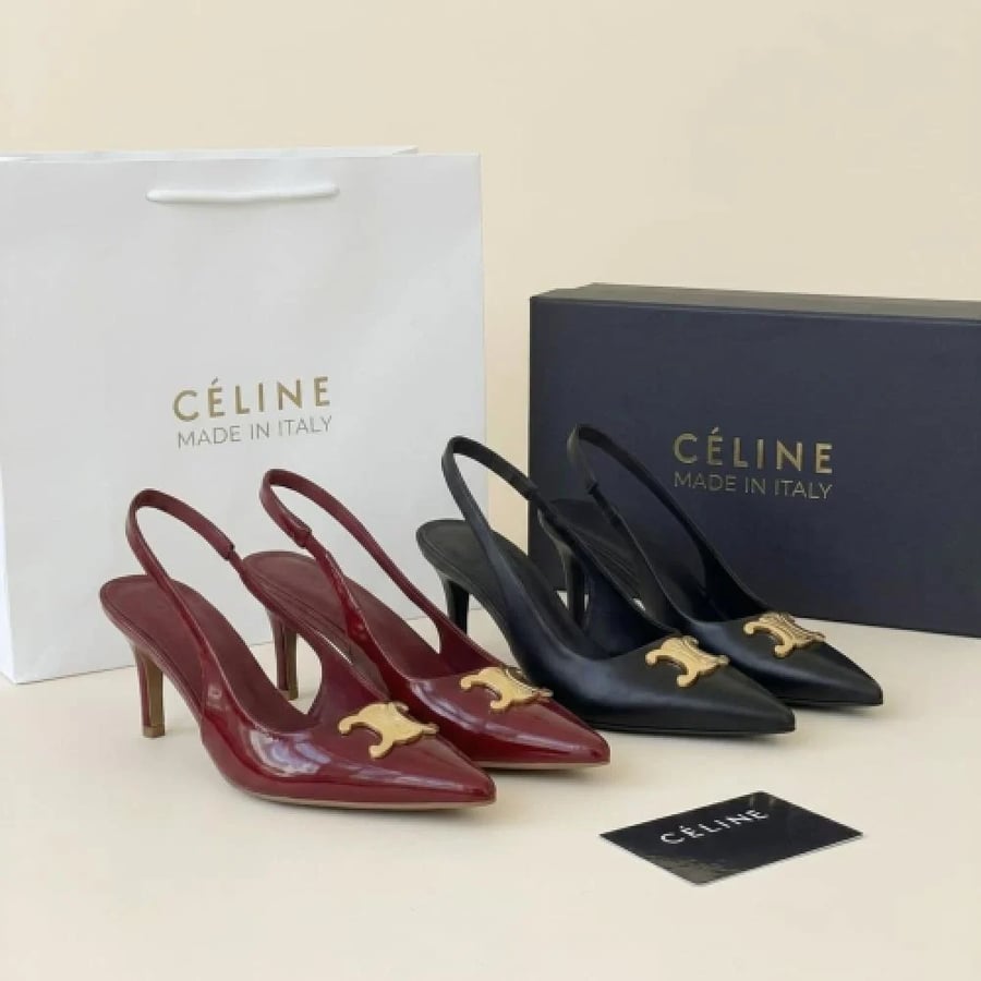كعب سيلين (CELINE) – أناقة فرنسية فاخرة بتصميم كلاسيكي