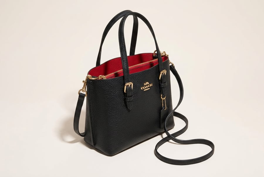 Small women's Coach bag, daily elegance with a luxurious touch, Master Quality