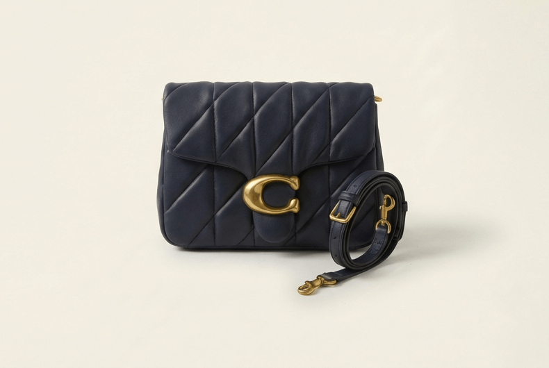 حقيبة تابي من كوتش COACH بتصميم مبطّن ولمسة كلاسيكية راقية