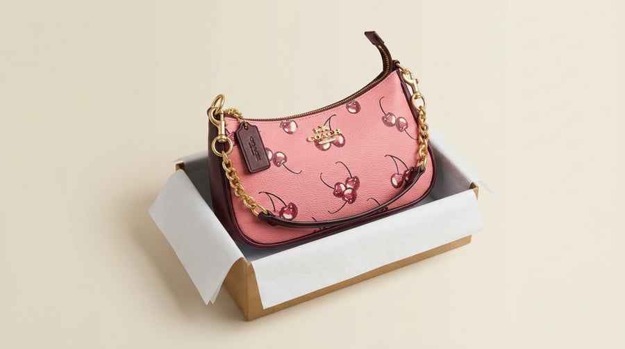 Women's Coach bags, fashionable, logo pattern, Master Quality