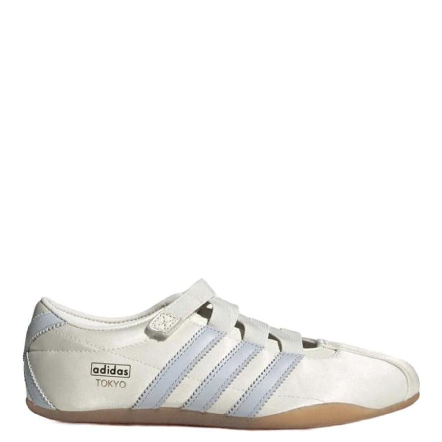 Adidas Tokyo Mary Jane Trainers In Off White & Halo Blue