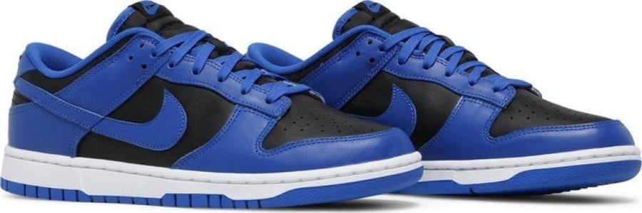 NIKE DUNK LOW RETRO BLACK HYPER COBALT 2021
