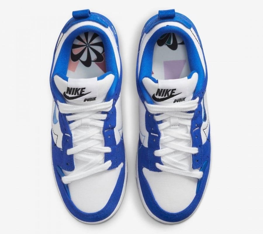 DUNK LOW DISRUPT 2 'WHITE HYPER ROYAL