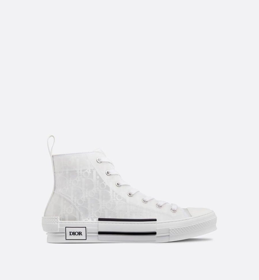 Dior B23 High Dior Oblique - White