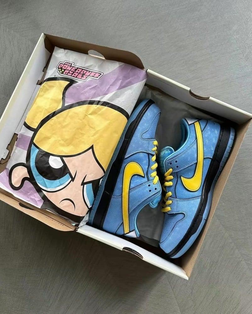 Nike x Powerpuff Girls SB Dunk "Bubbles"