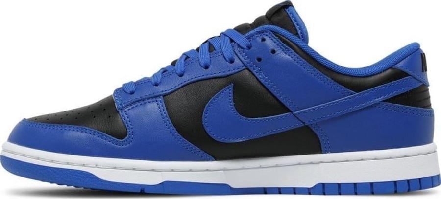 NIKE DUNK LOW RETRO BLACK HYPER COBALT 2021