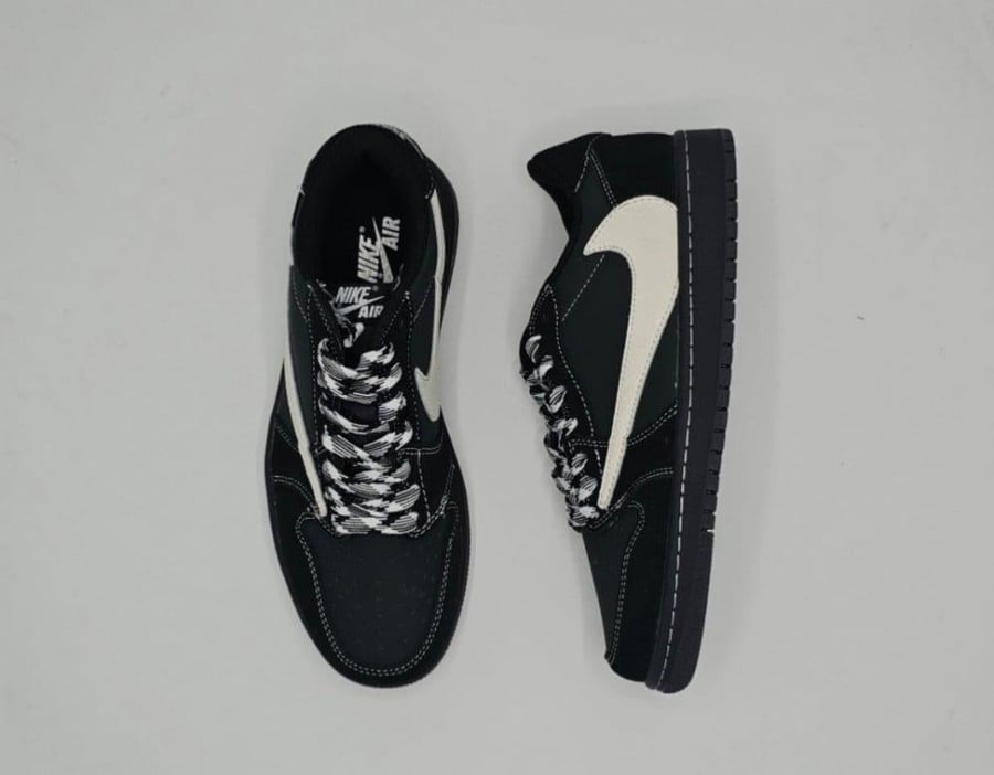 Air Jordan 1 Retro Low OG SP Travis Scott Black Phantom