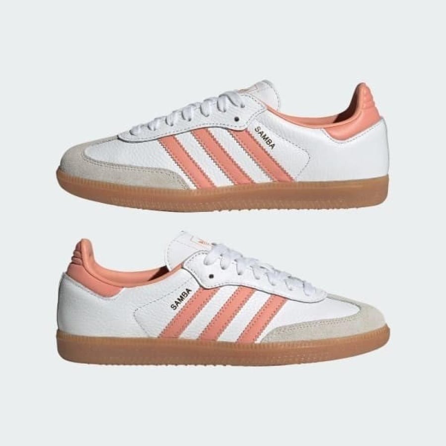 حذاadidas Samba OG White Wonder Clay Gum