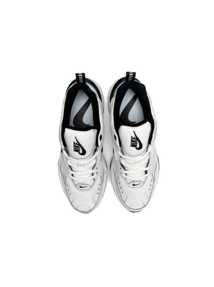 حذاء رياضي جلد ابيض M2K Tekno Premium White Black