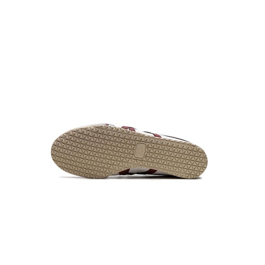 Onitsuka Tiger سنيكر 'ميكسيكو 66' بلونين أبيض وعنابي