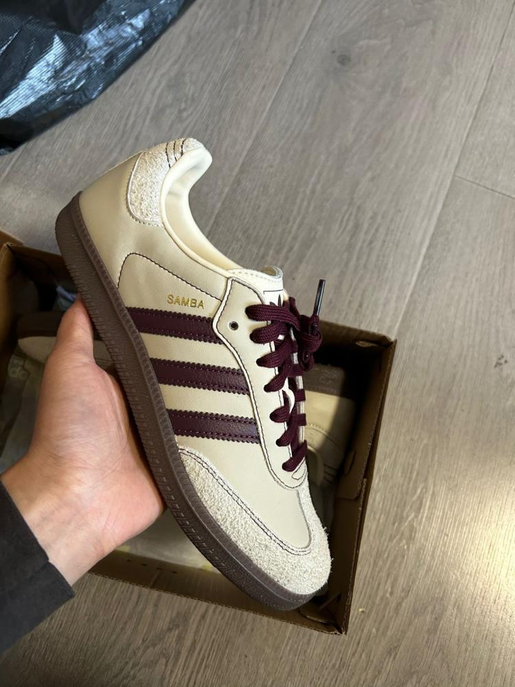 Samba OG 'Wonder White Maroon'