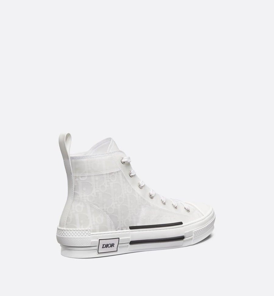 Dior B23 High Dior Oblique - White