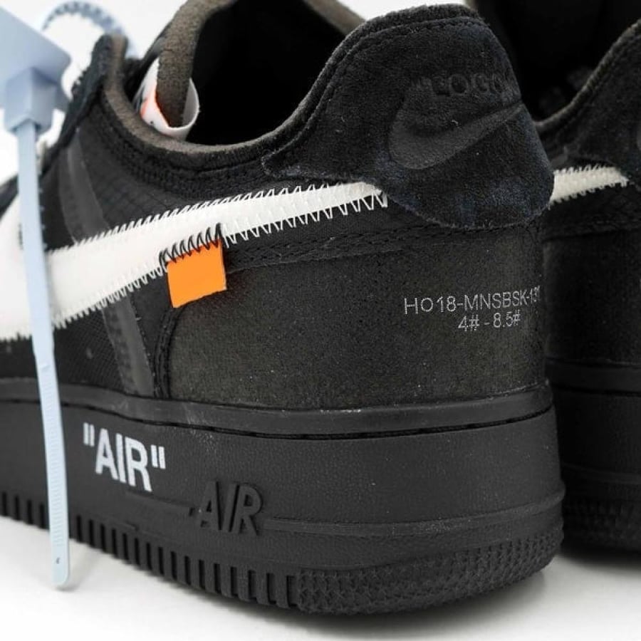 OFF-WHITE X AIR FORCE 1 LOW 'BLACK'