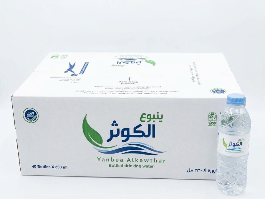 مياه الكوثر 330مل 40عبوة