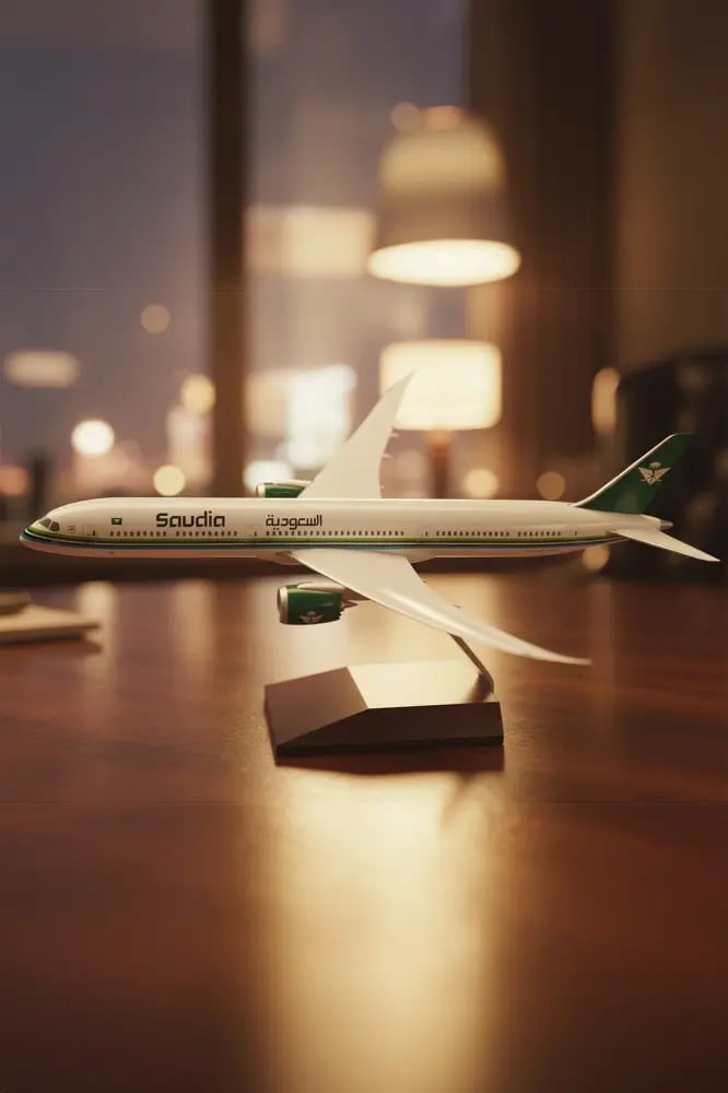Dreamliner 787-10 – نموذج طائرة مقياس 1/200 – Saudia Airlines