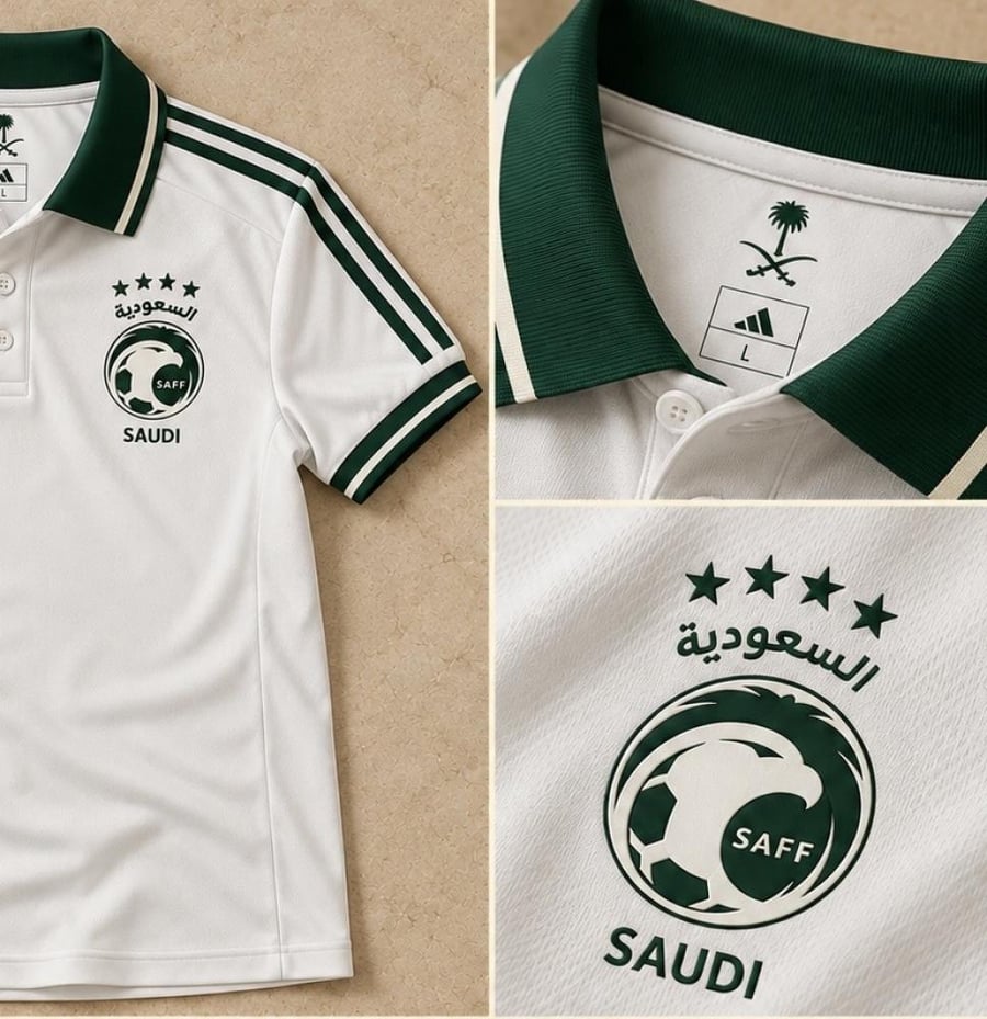 تيشيرت بولو المنتخب السعودي - إصدار كأس الخليج