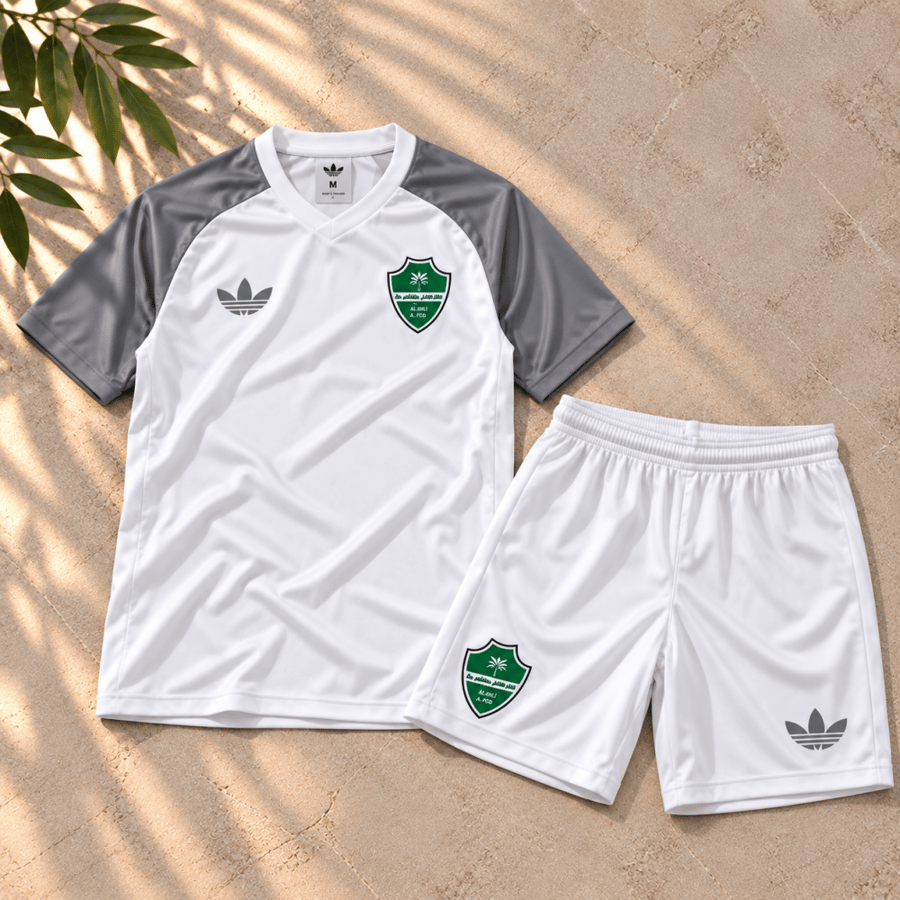 طقم تدريبات الاهلي الابيض الجديد2026/2027
