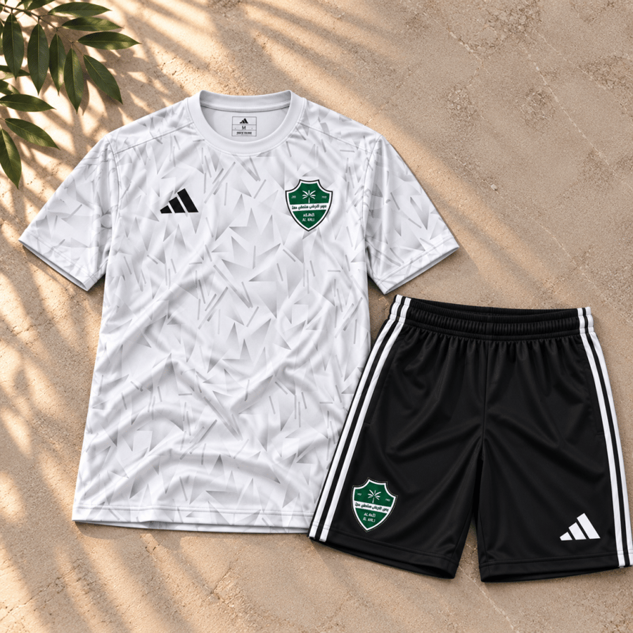 طقم تدريبات الاهلي الابيض الجديد2026/2027