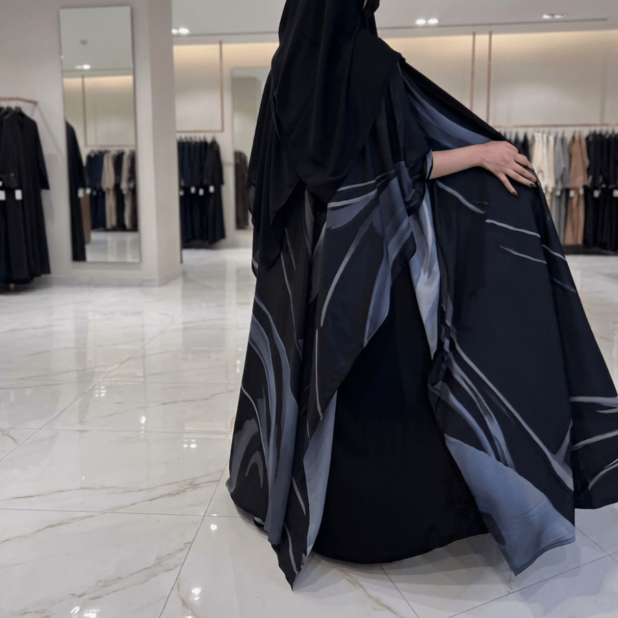 عباية ملونة للخروج والمناسبات