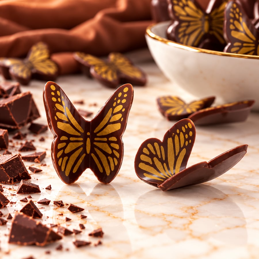 شوكولاتة فراشة – Butterfly – 120 قطعة